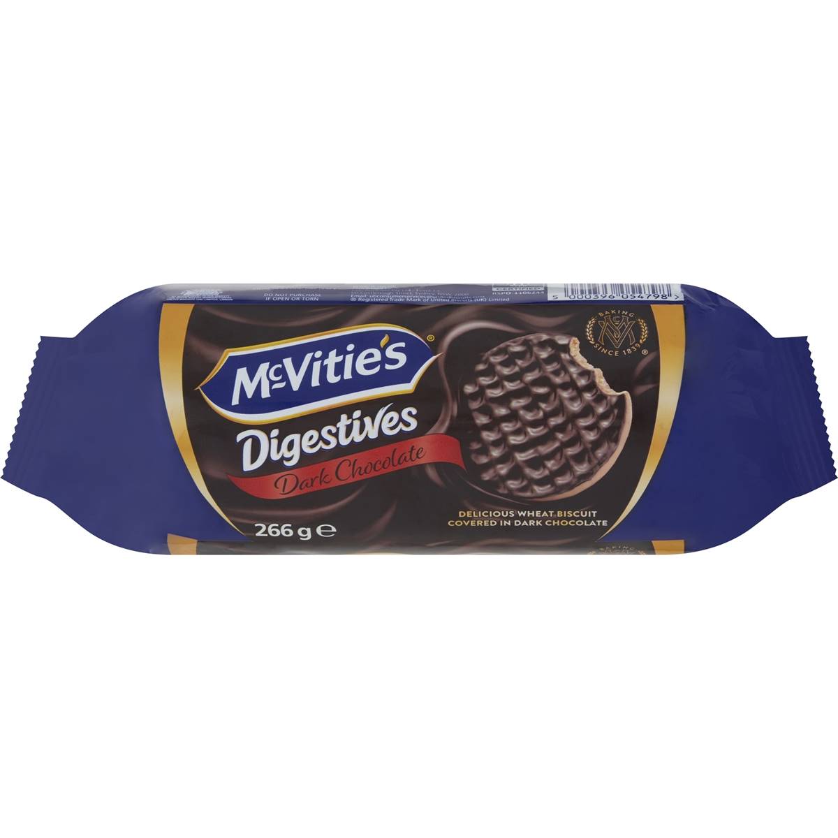 Mcvitie S Digestives Dark Chocolate 266g Woolworths   262845 