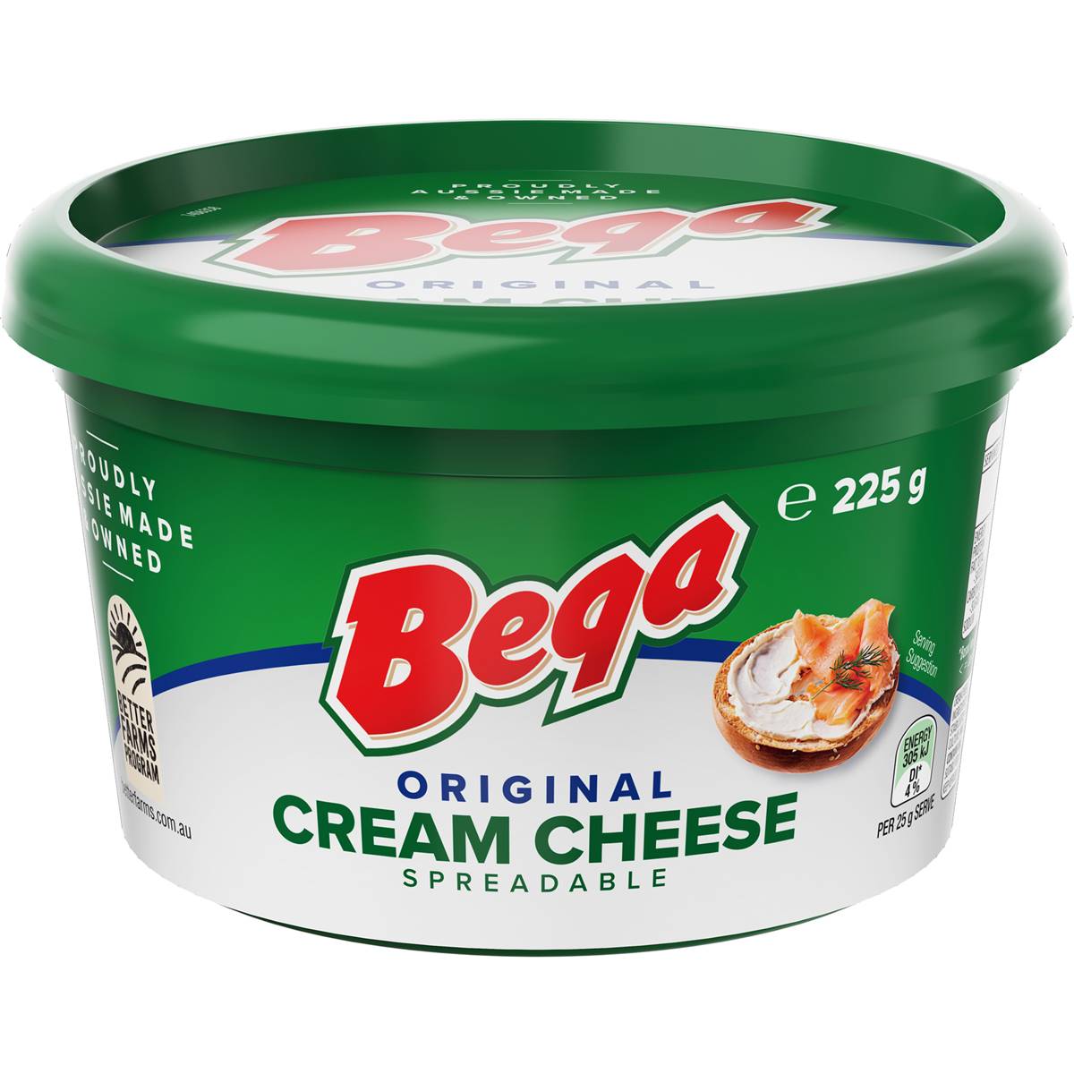 Bega Original Cream Cheese Spreadable 225g | Woolworths