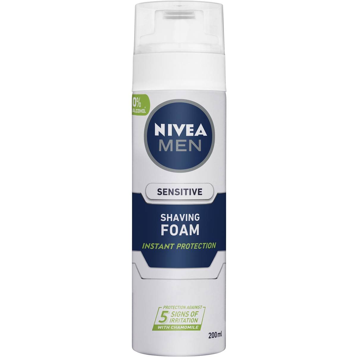 Nivea Men Sensitive Shave Foam With 5 In 1 Protection 200ml | Woolworths