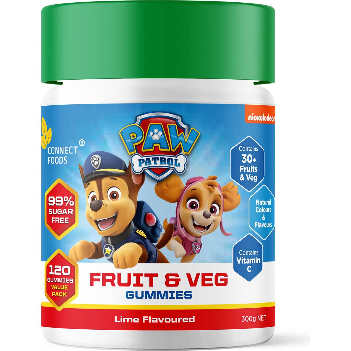 Paw Patrol Fruit & Veg Gummies 