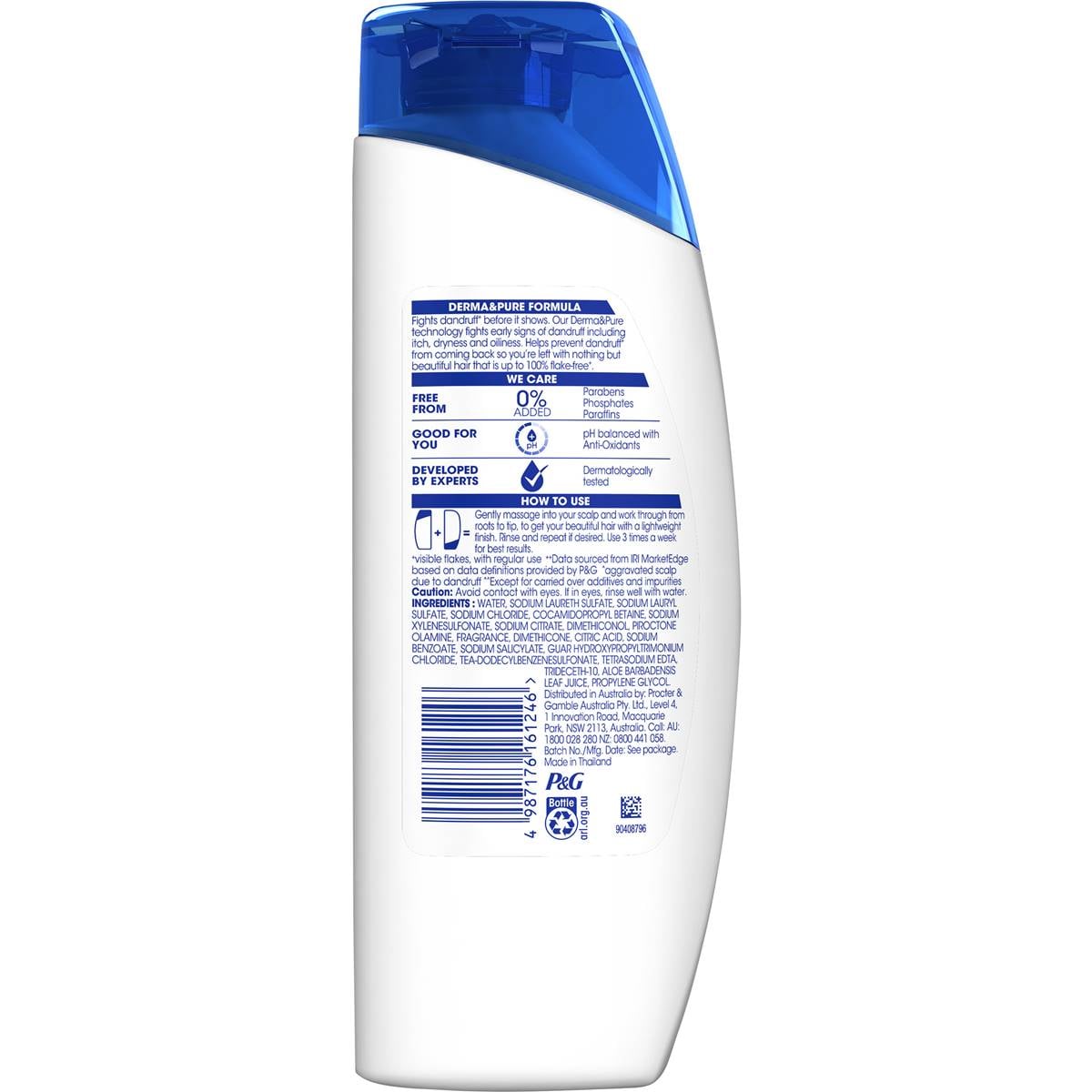 Head & Shoulders 2 In 1 Shampoo Conditioner Sensitive 350ml Woolworths