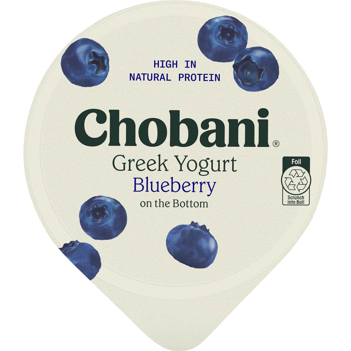 Chobani Greek Yogurt Blueberry 160g Woolworths