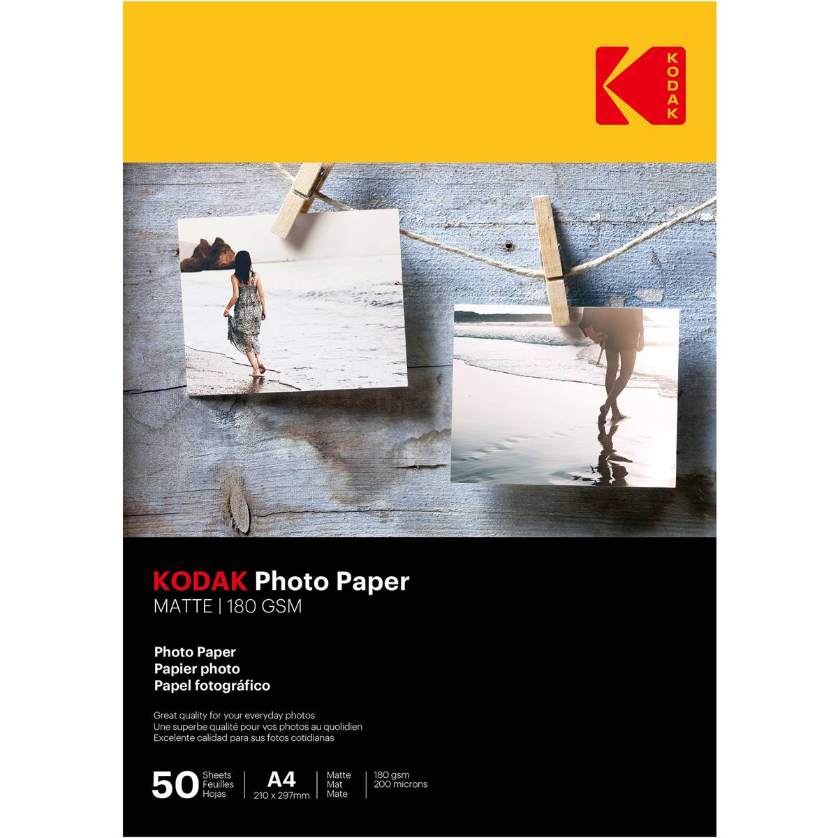 Kodak Photo Paper Gloss A4 50 Pack Woolworths