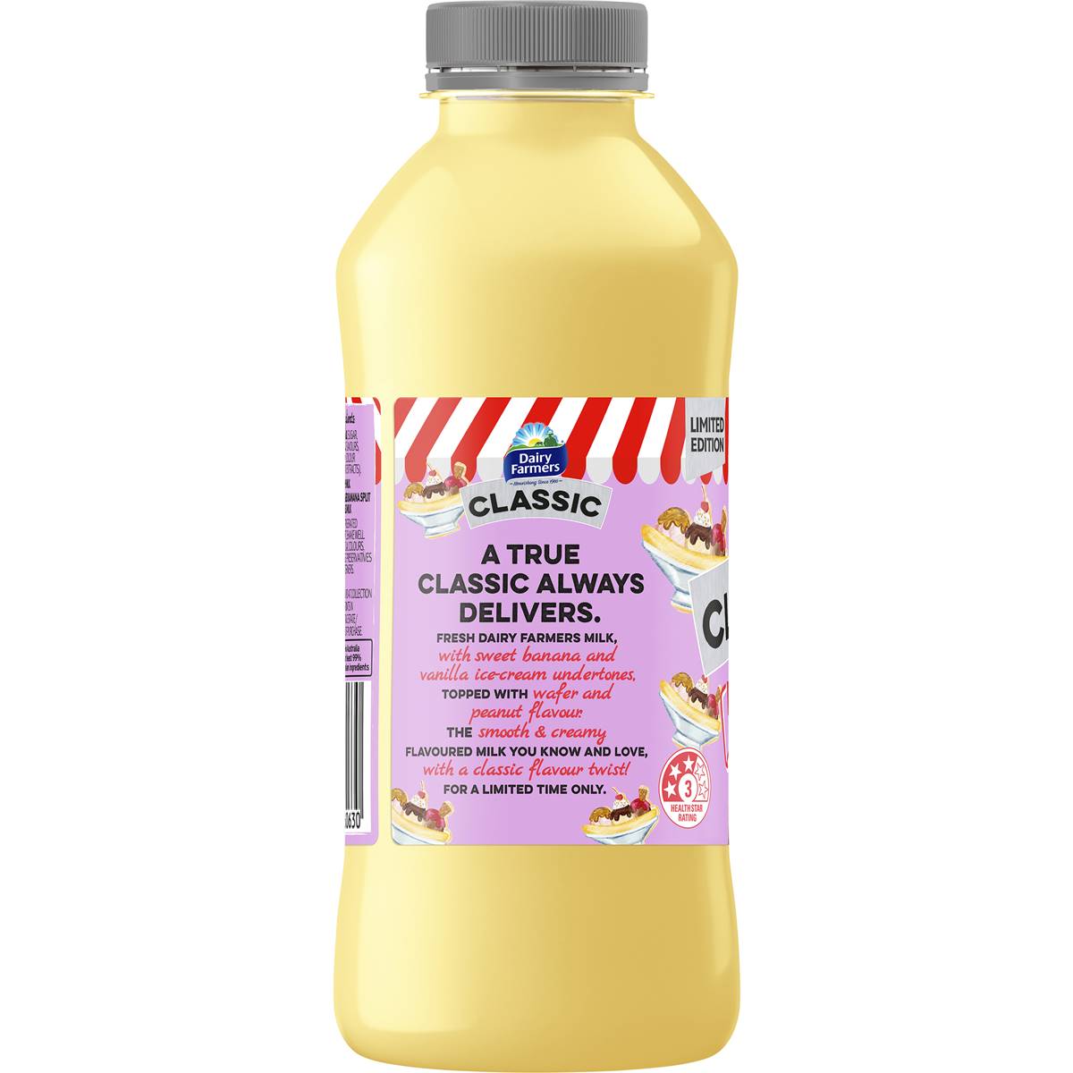Dairy Farmers Classic Banana Split 500ml Woolworths