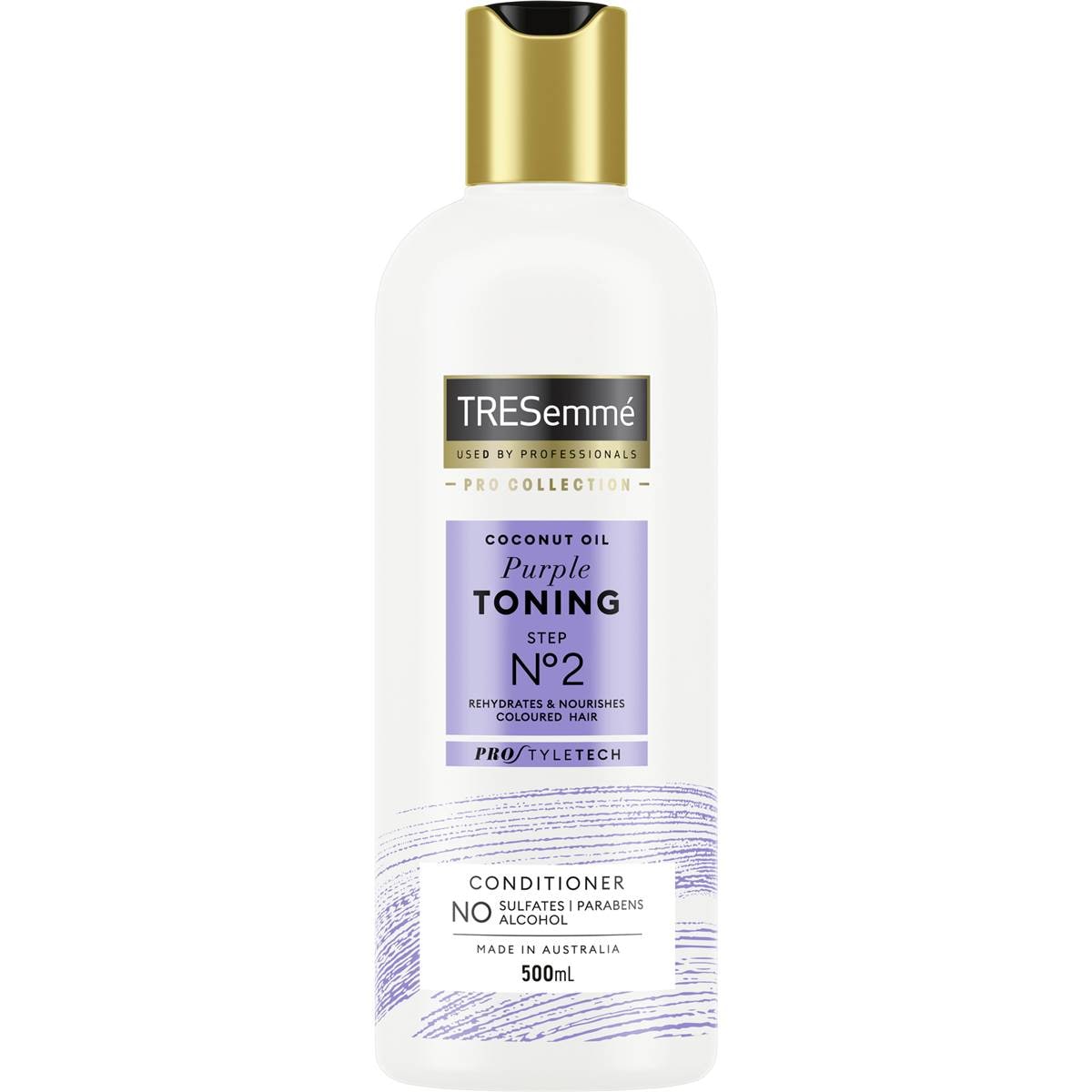 Tresemme Purple Toning Conditioner Coconut Oil 500ml Woolworths
