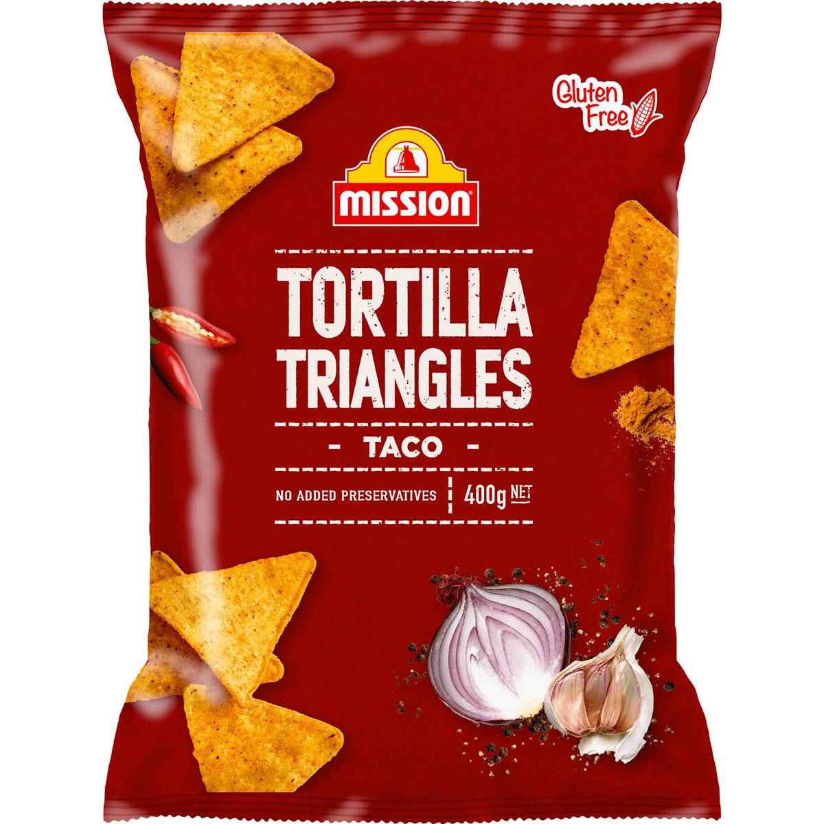 Mission Tortilla Triangles Taco