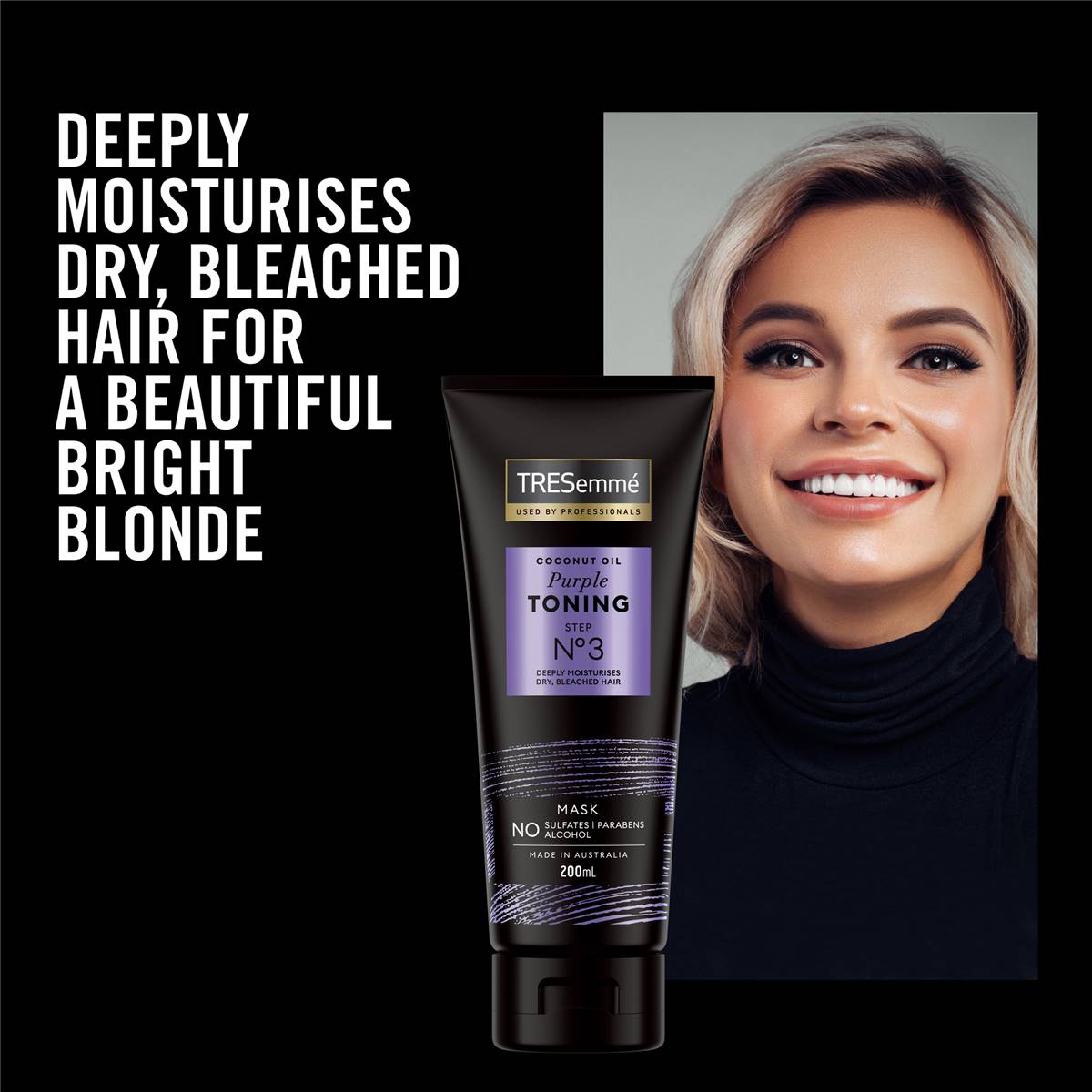 Tresemme Purple Toning Hair Mask With Purple Pigment & Coconut Oil