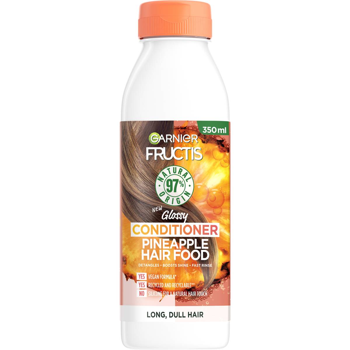 Garnier Pineapple Hair Food Conditioner 350ml Woolworths   265757 