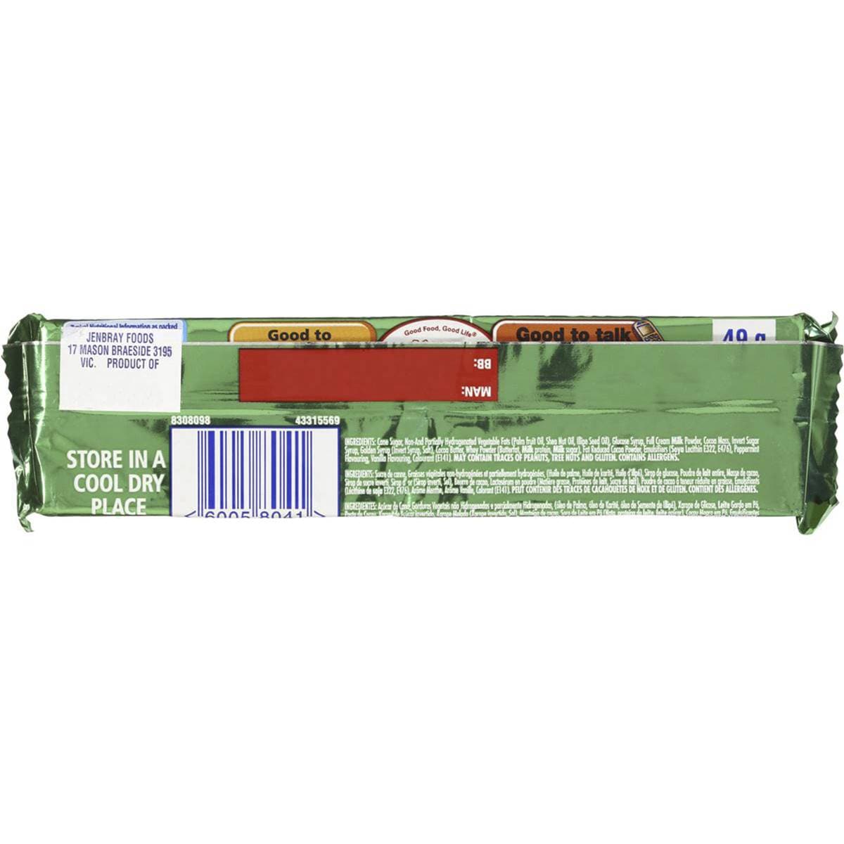 Nestle Peppermint Crisp Large 50g Woolworths