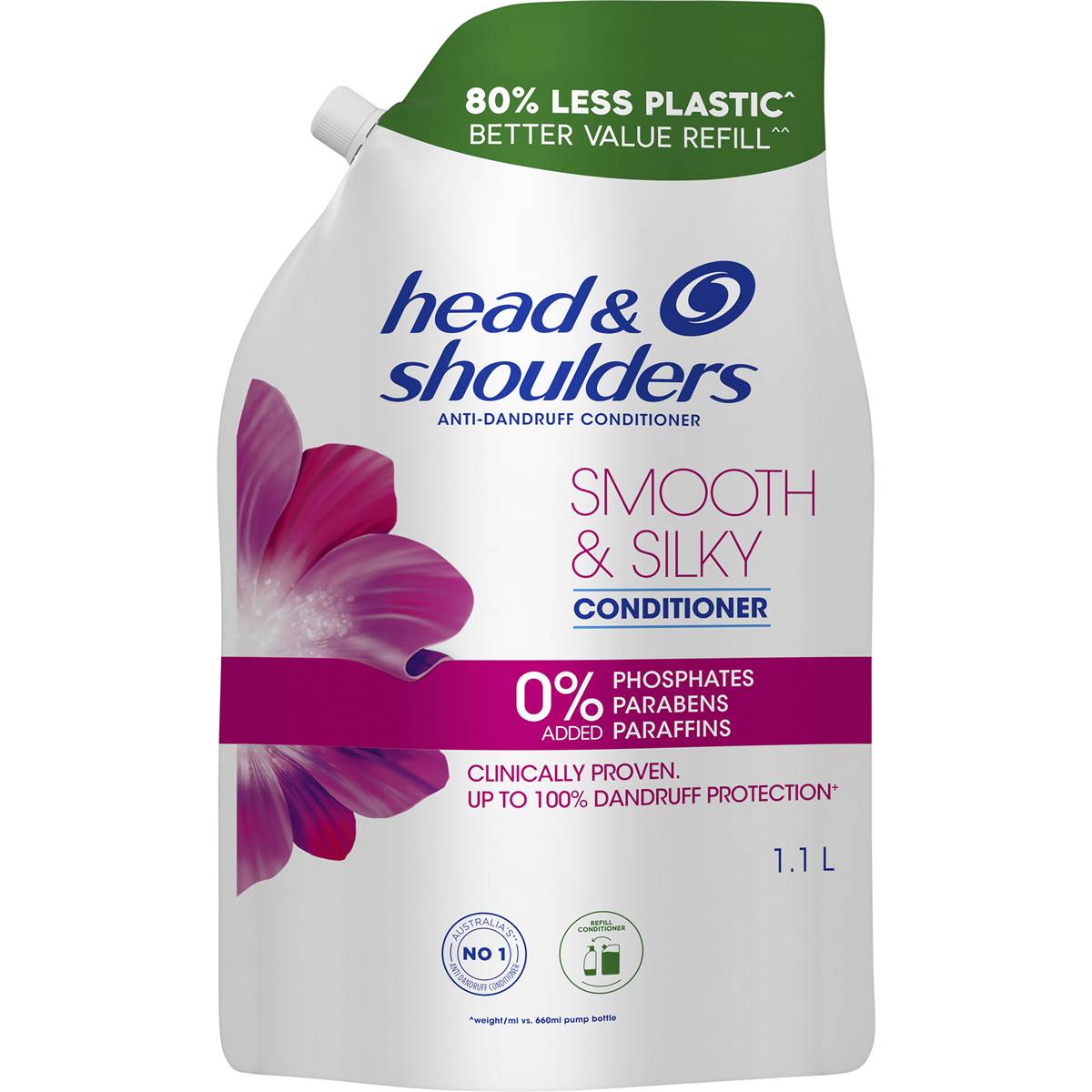 Head & Shoulders Smooth & Silky Refill Conditioner