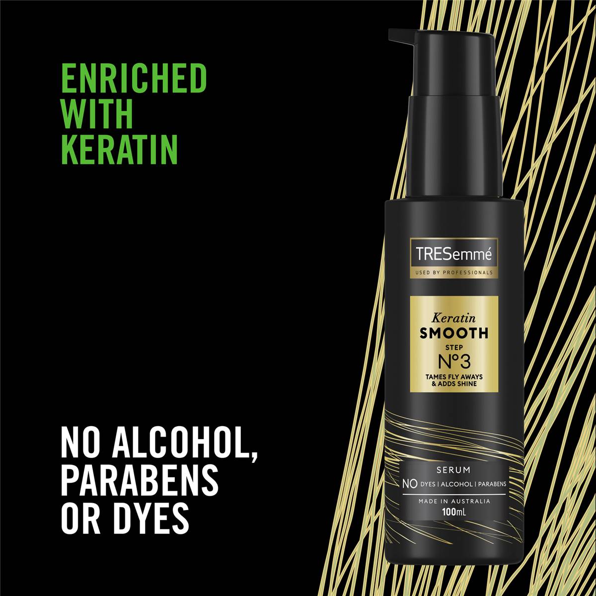 Tresemme Keratin Smooth Serum 100ml Woolworths