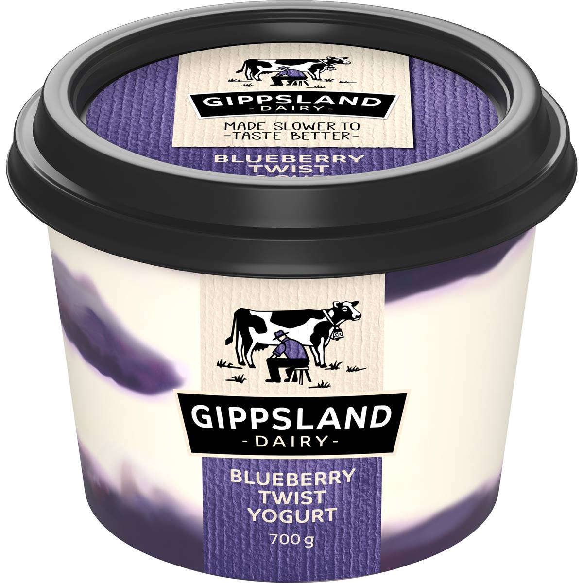 Gippsland Dairy Twist Yoghurt Blueberry