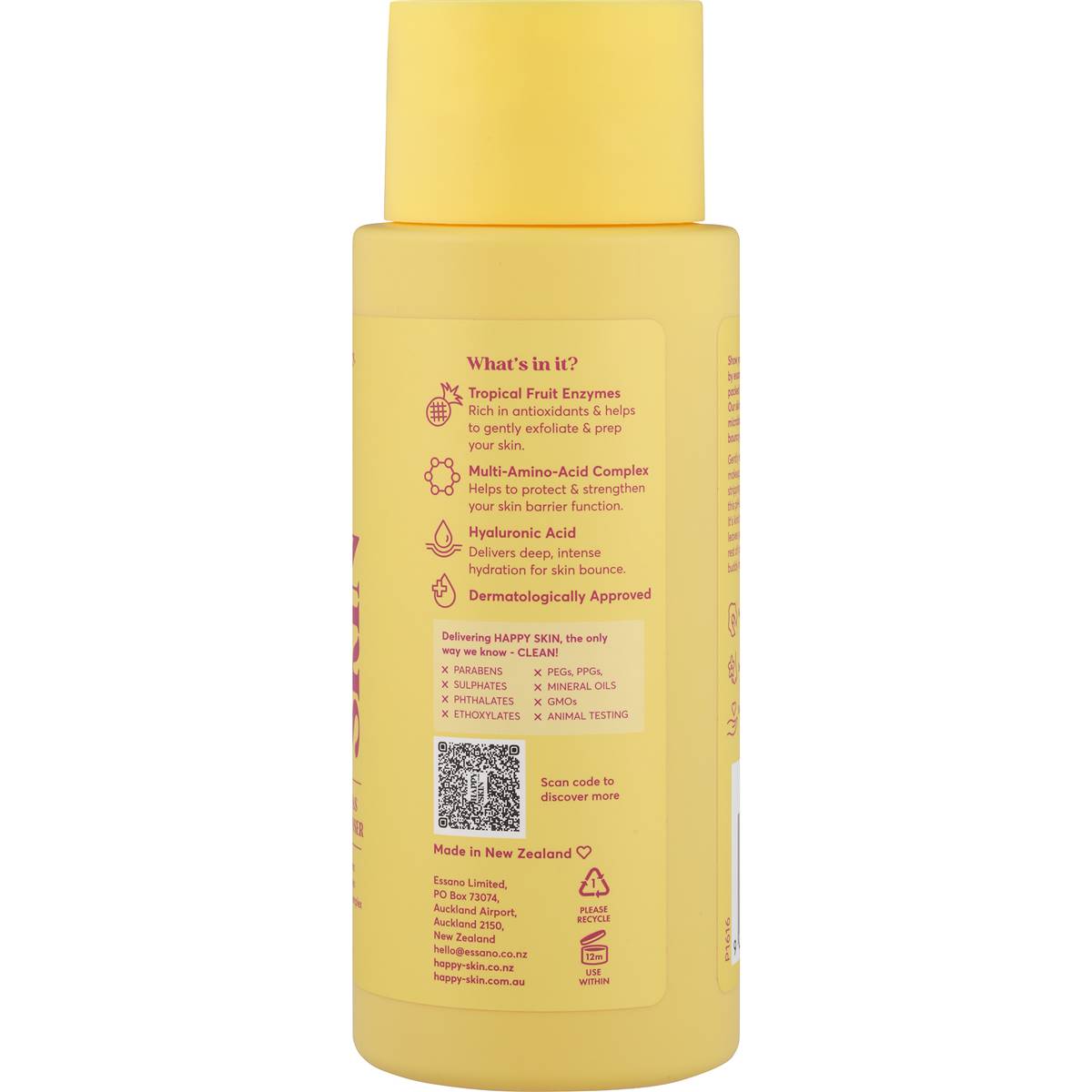 Essano Happy Skin Clean Canvas Jelly Cleanser 280ml Woolworths