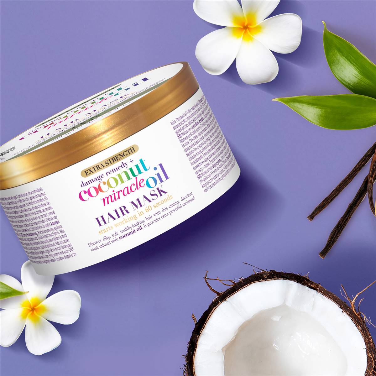 Ogx Coconut Miracle Oil Damage Remedy Hair Mask For Dry Hair 300ml ogx-coconut-miracle-oil-damage-remedy-hair-mask-for-dry-hair-300ml