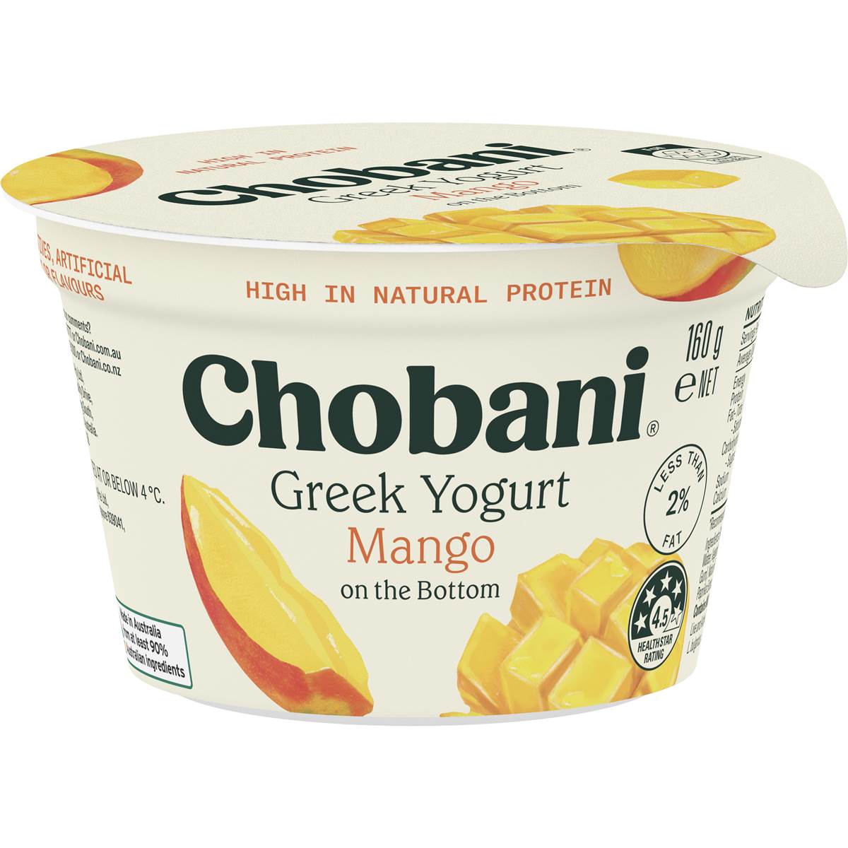 Chobani Greek Yogurt Mango 160g Woolworths