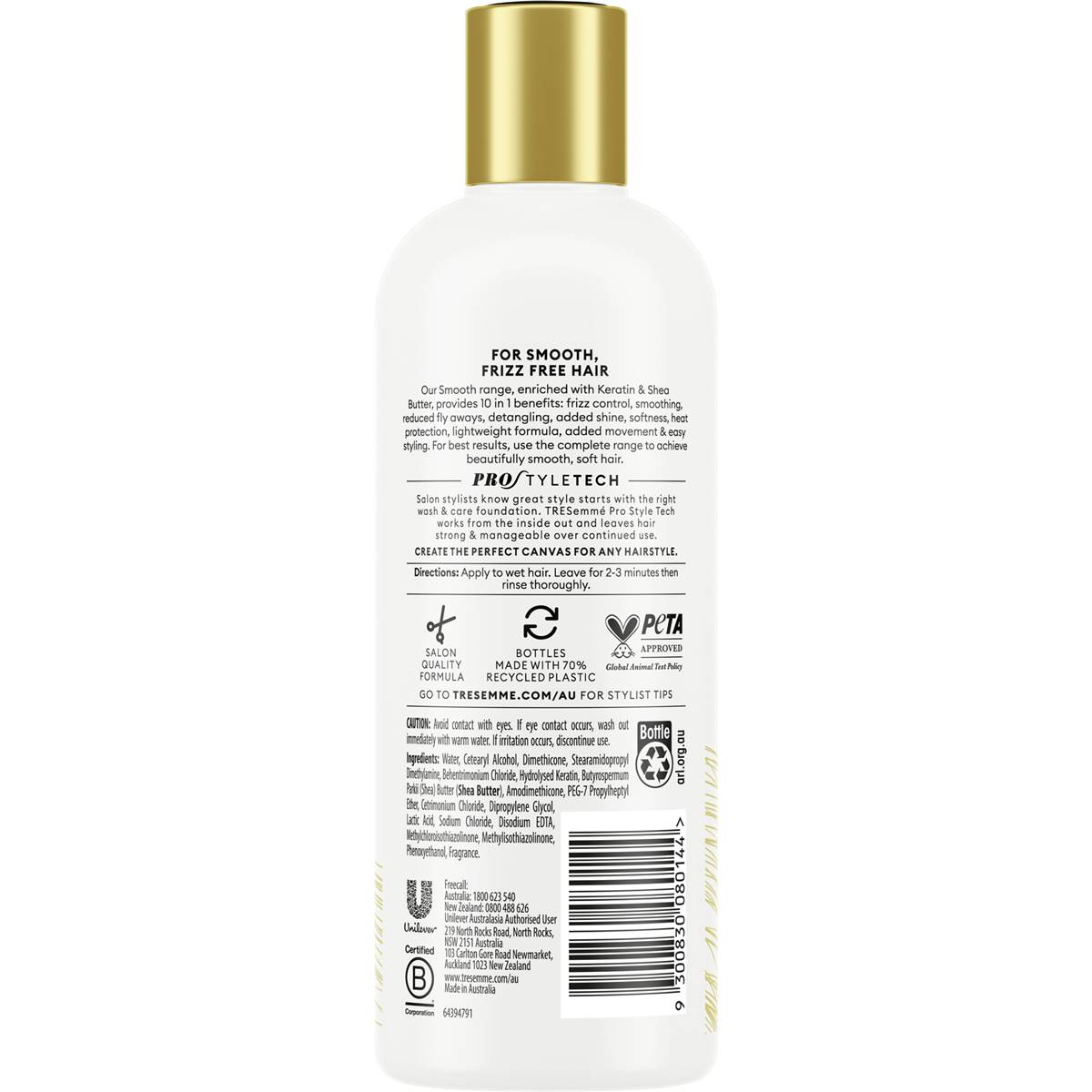 Tresemme Conditioner Keratin Smooth 500ml Woolworths