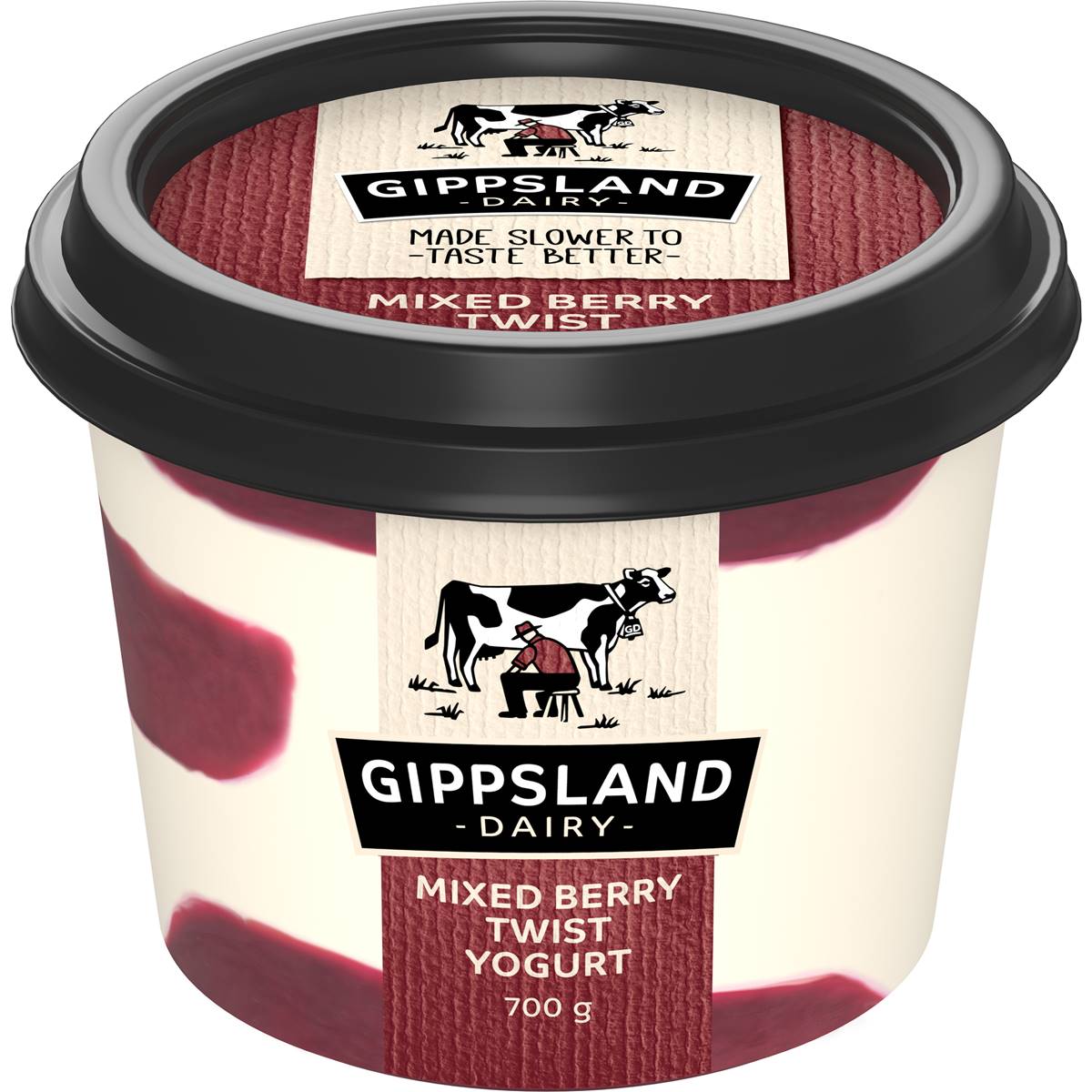 Gippsland Dairy Twist Yoghurt Mixed Berry