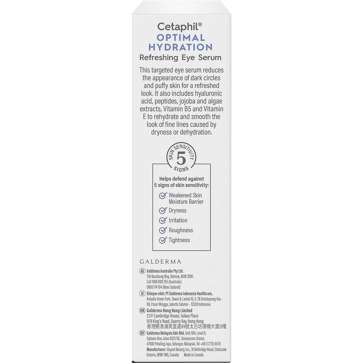 Cetaphil Optimal Hydration Eye Serum 15ml Woolworths