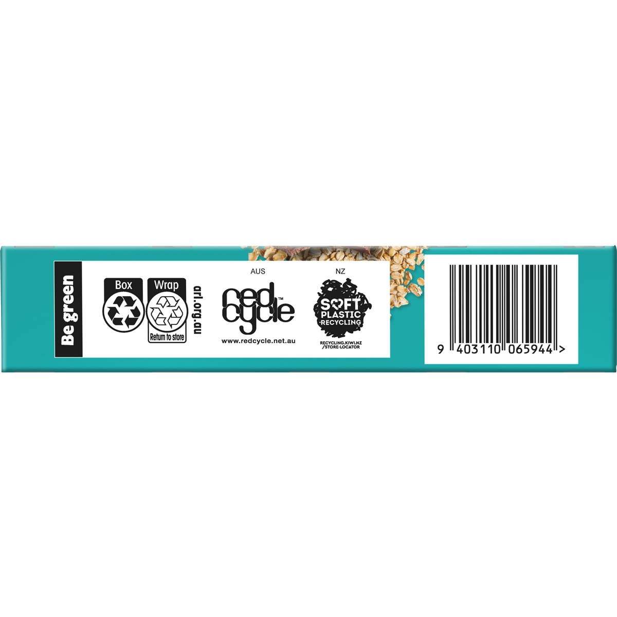 Tasti Oat Baked Squares Choc Brownie 5 Pack Woolworths