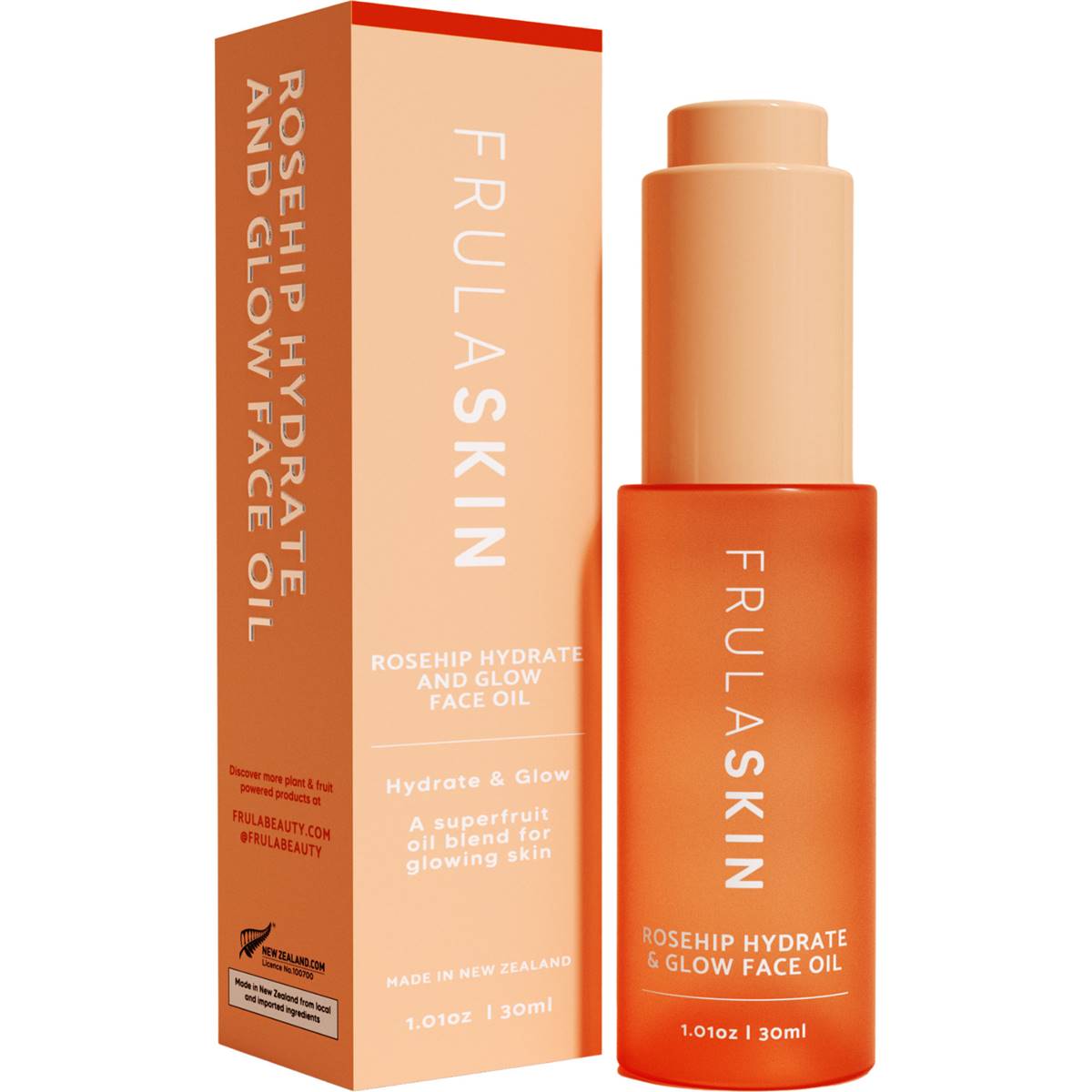 Frulaskin Rosehip Hydrate & Glow Face Oil