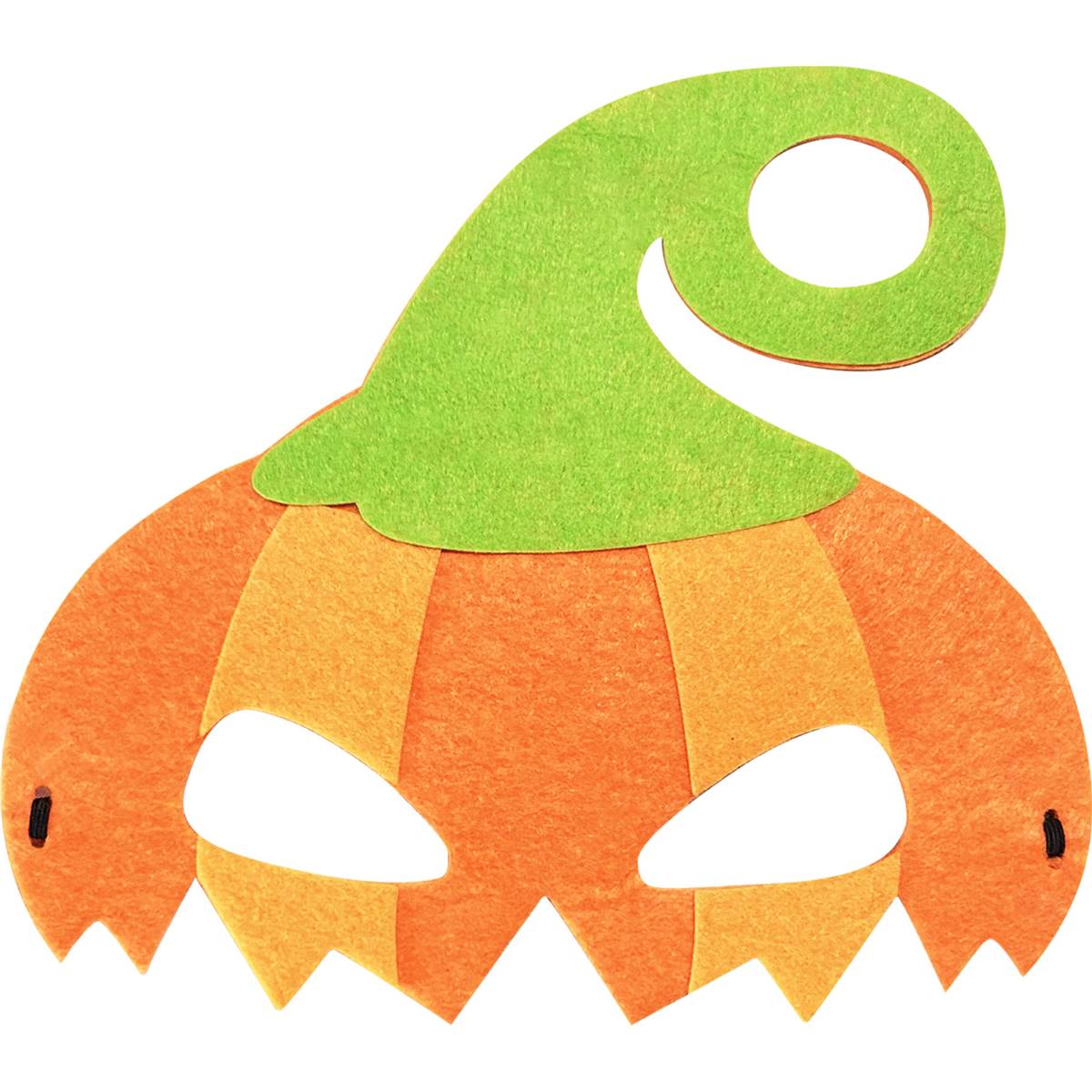 Halloween Kids Felt Mask Pumpkin Each | Woolworths