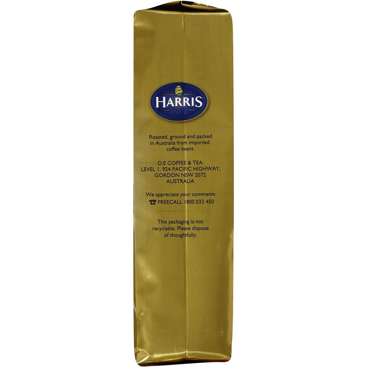 Harris Ground Coffee Brick Premium 600g Woolworths