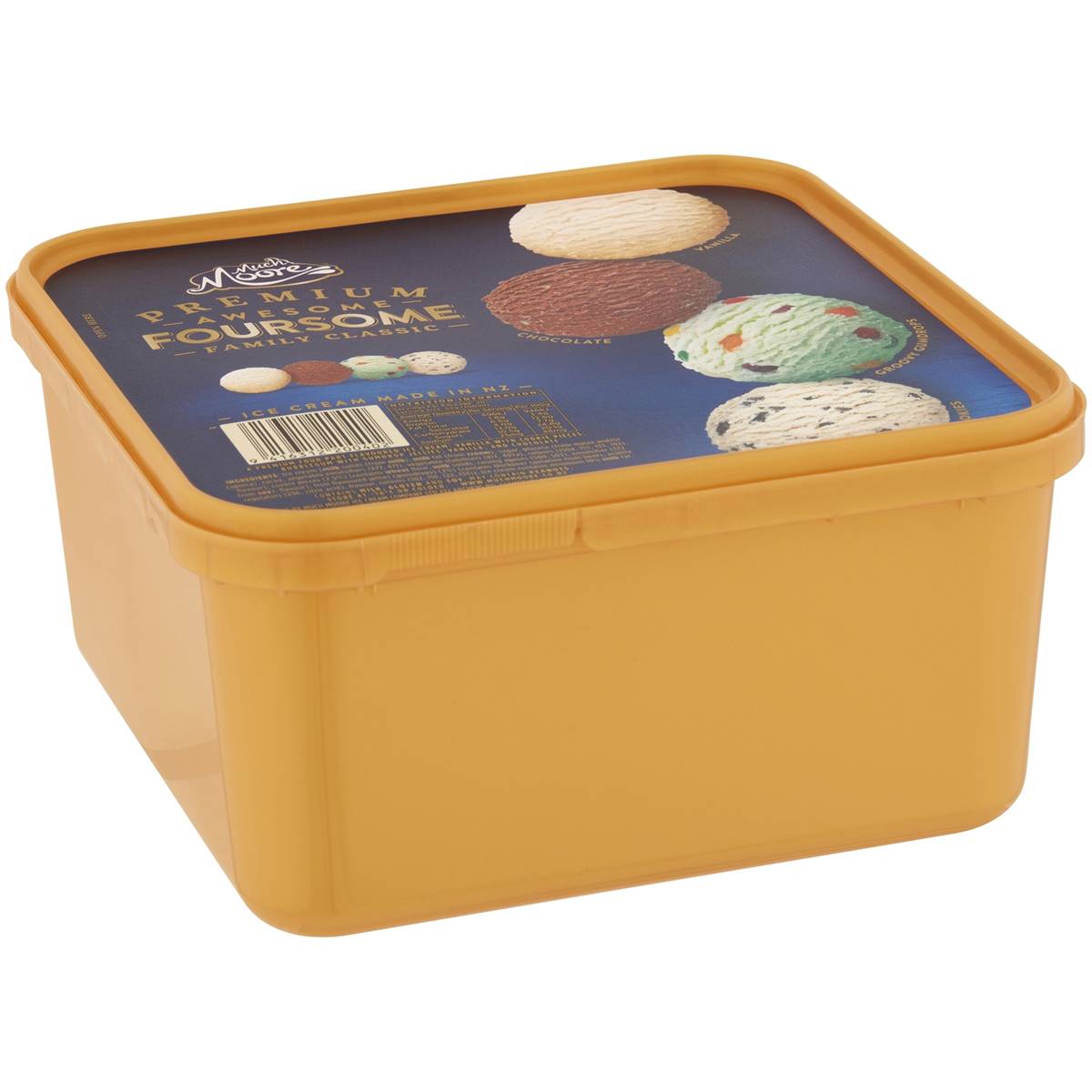 Much Moore Awesome Foursome Ice Cream Tub 2l Woolworths