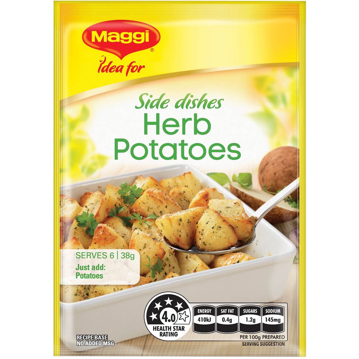 Maggi Herb Potatoes Vegetable Side Recipe Base 38g Woolworths