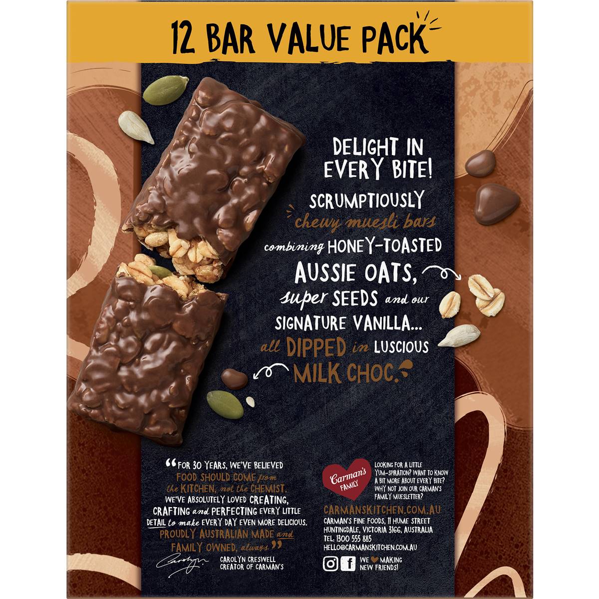 carman-s-muesli-bars-milk-choc-classic-value-12-pack-woolworths