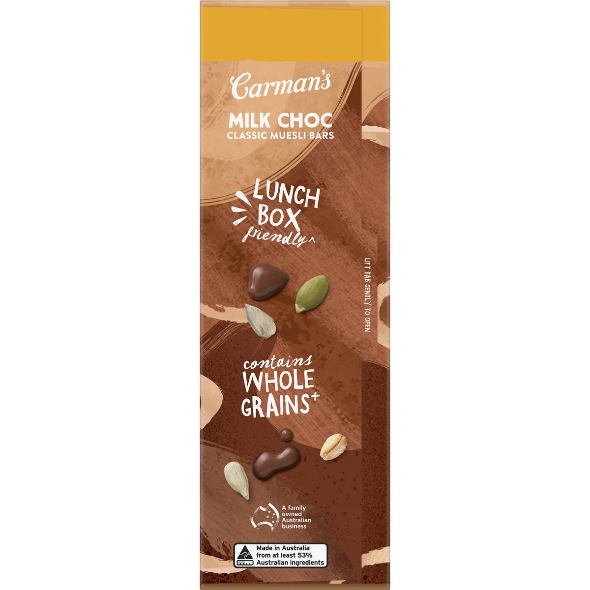 Carman s Muesli Bars Milk Choc Classic Value 12 Pack Woolworths carman-s-muesli-bars-milk-choc-classic-value-12-pack-woolworths