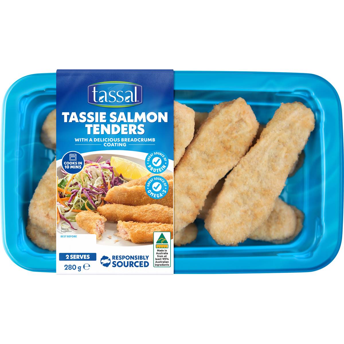 Tassal Salmon Tenders 280g Woolworths