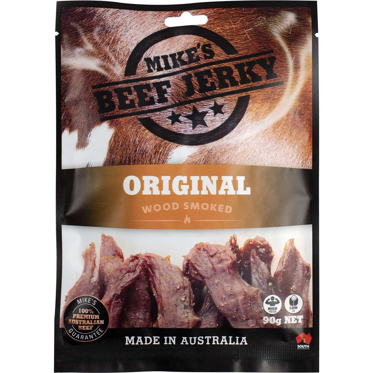 Mike's Beef Jerky Original 90g Woolworths