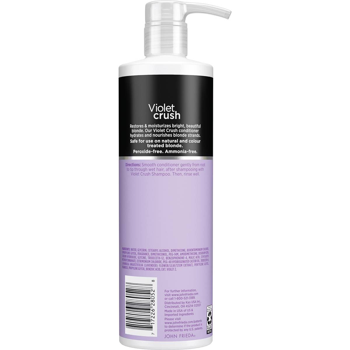 John Frieda Violet Crush Purple Conditioner 475ml Woolworths