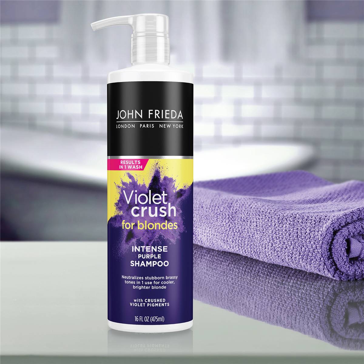 John Frieda Violet Crush Purple Conditioner 475ml Woolworths