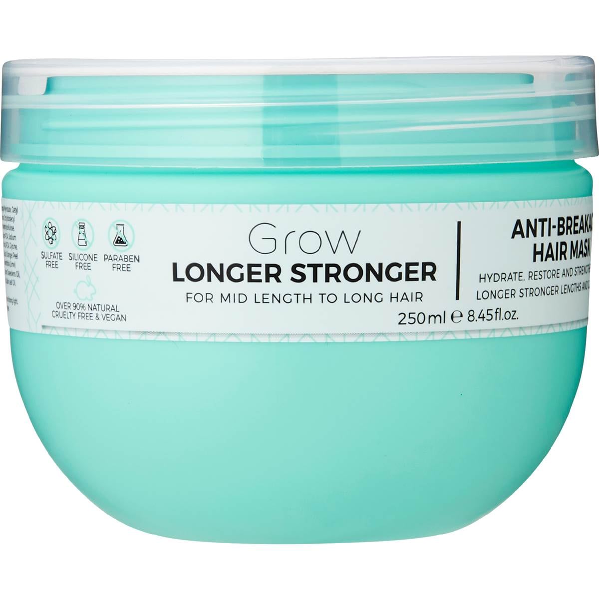 Grow Grow Antibreakage Hair Mask 250ml Woolworths