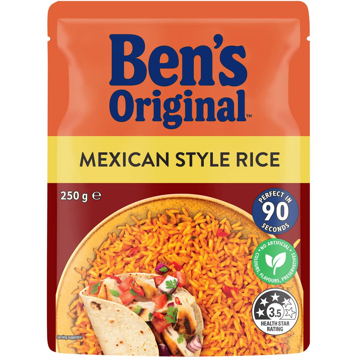 Uncle Bens Express Microwave Mexican Style Rice 250g | Woolworths