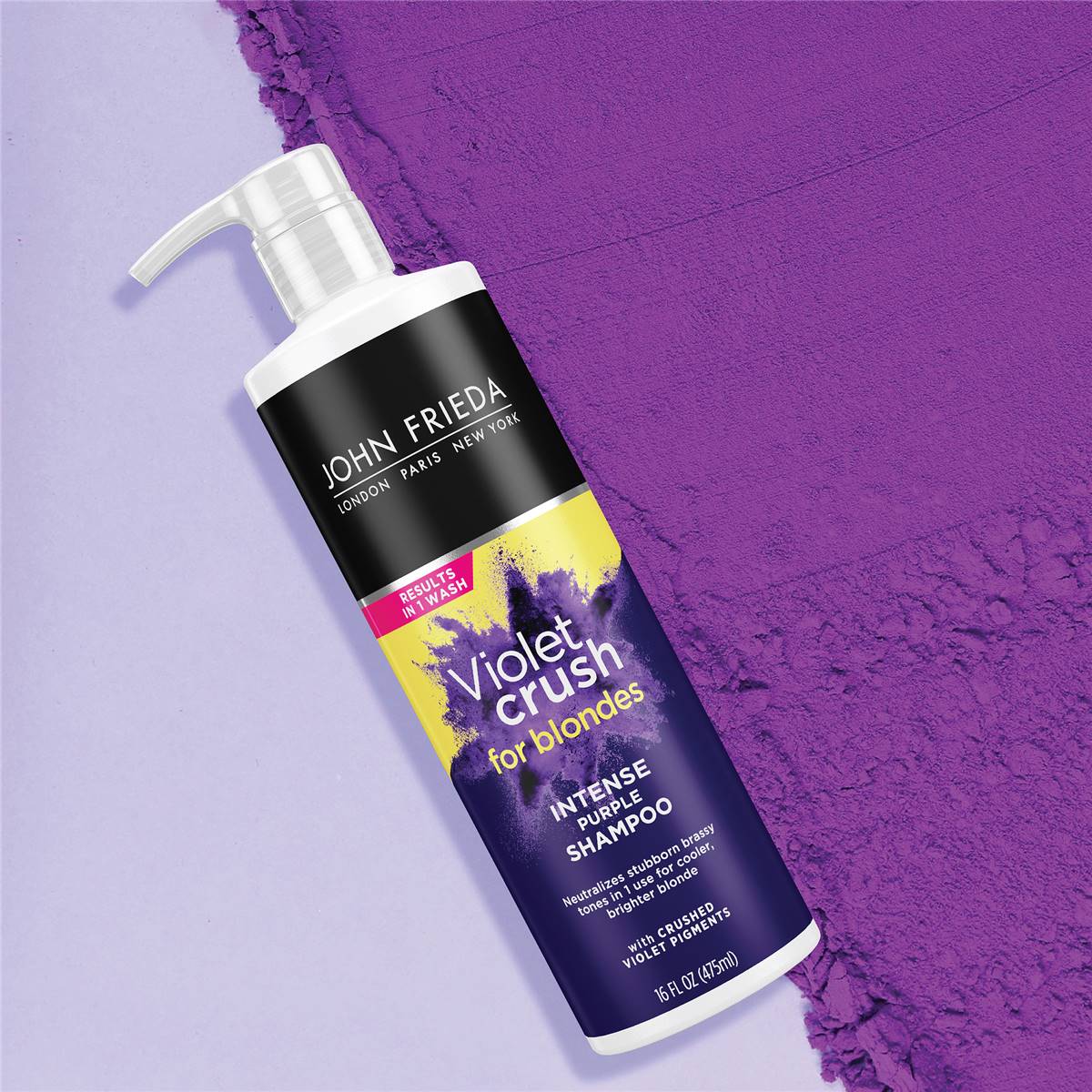 John Frieda Violet Crush Intense Shampoo 475ml Woolworths
