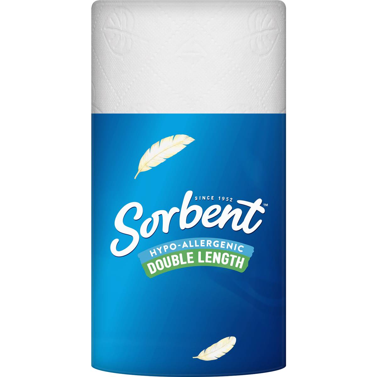 Sorbent Double Length Hypoallergenic Toilet Paper 8 Pack Woolworths