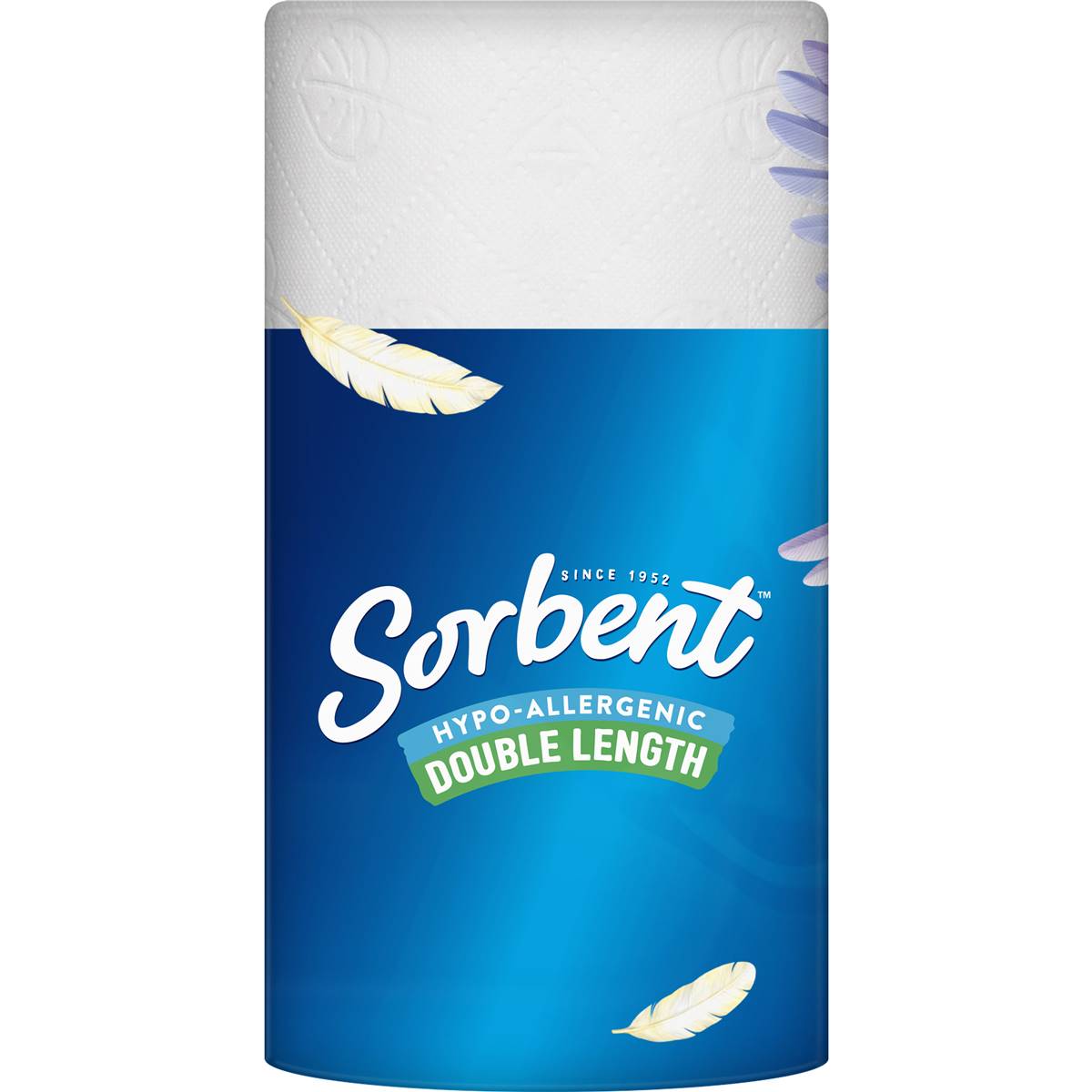Sorbent Double Length Hypoallergenic Toilet Paper 8 Pack Woolworths
