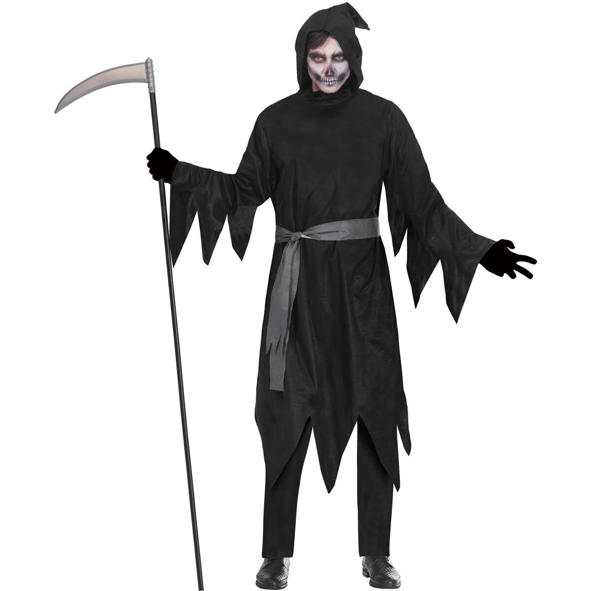 Halloween Dress Up Costume Adult Reaper Each | Woolworths