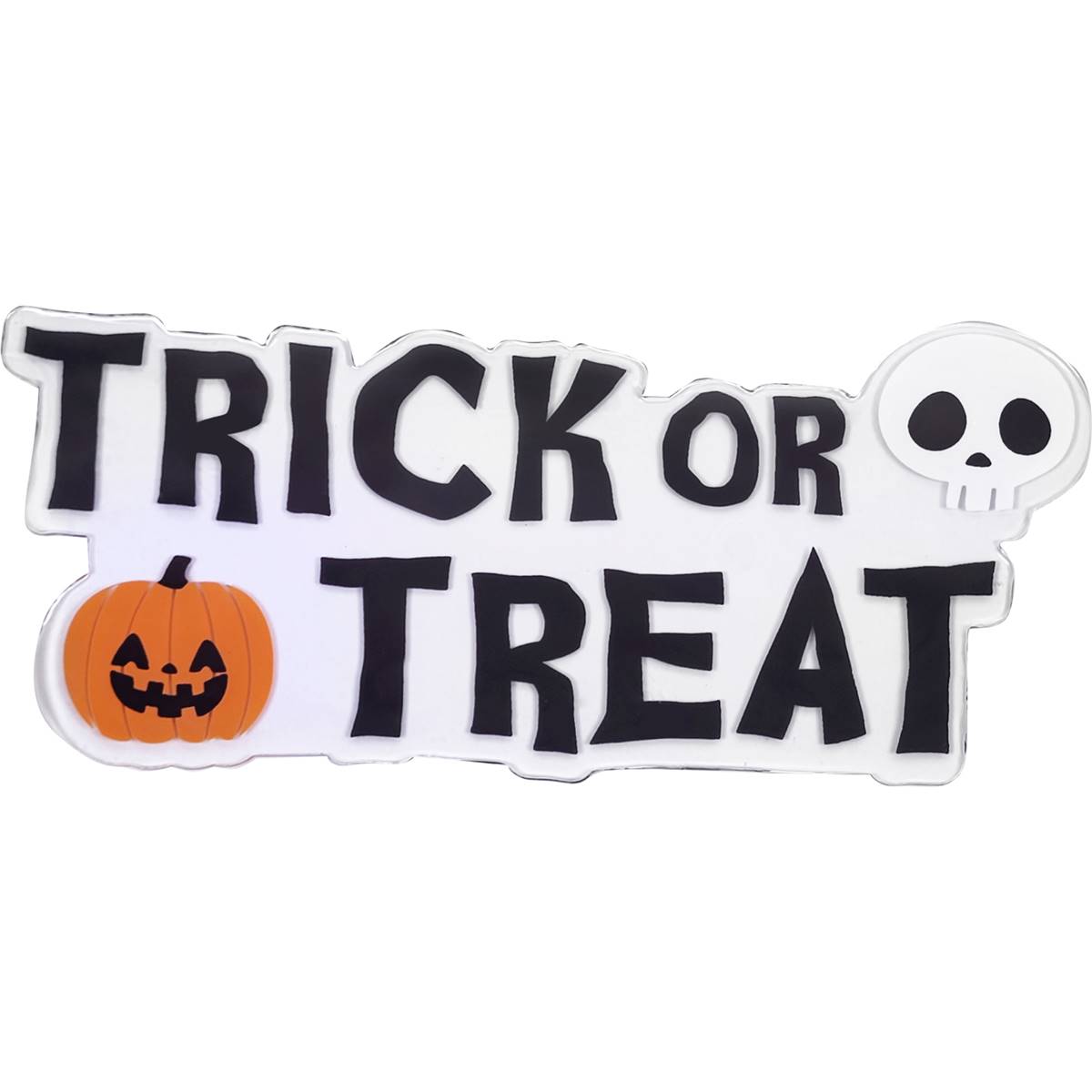 Halloween Window Gel Cling Trick Or Treat Each Woolworths