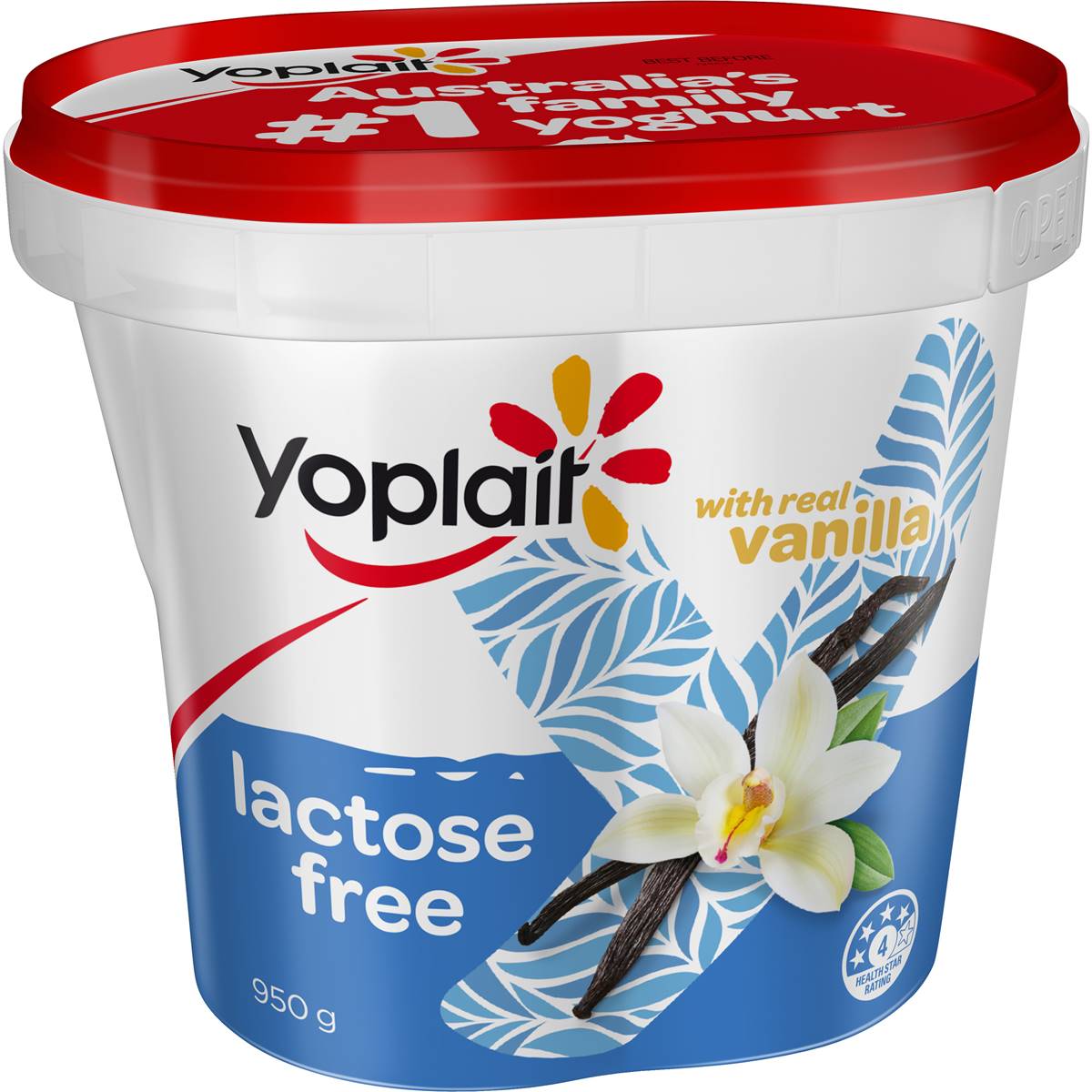 Yoplait Lactose Free Vanilla Yoghurt 950g Woolworths