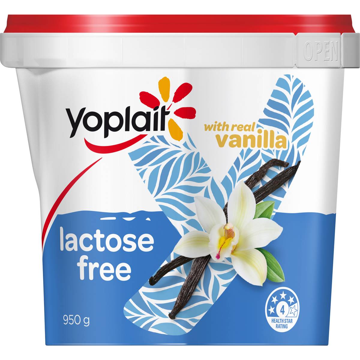 Yoplait Lactose Free Vanilla Yoghurt 950g Woolworths
