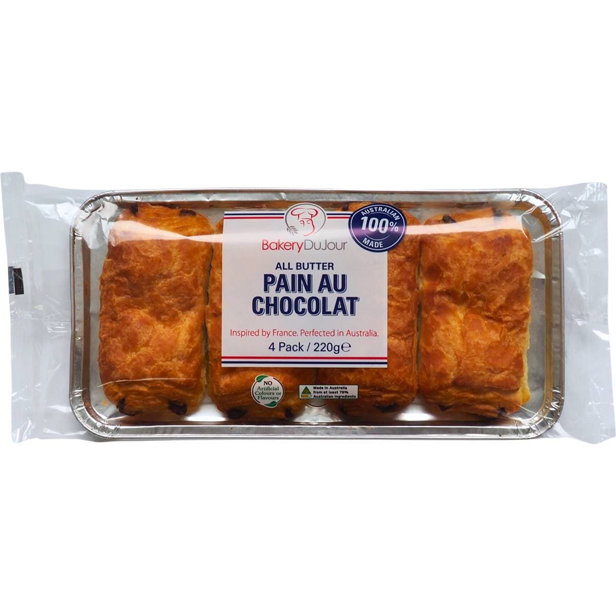 Bakery Du Jour Pain Au Chocolat 4 pack
