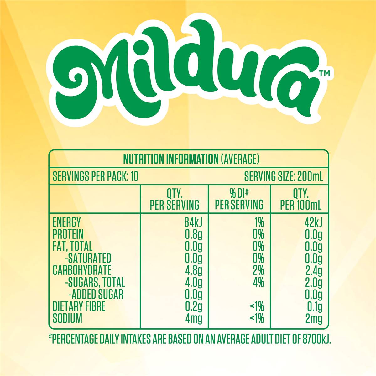 Mildura Apple Peach Passionfruit Juice 2l Woolworths