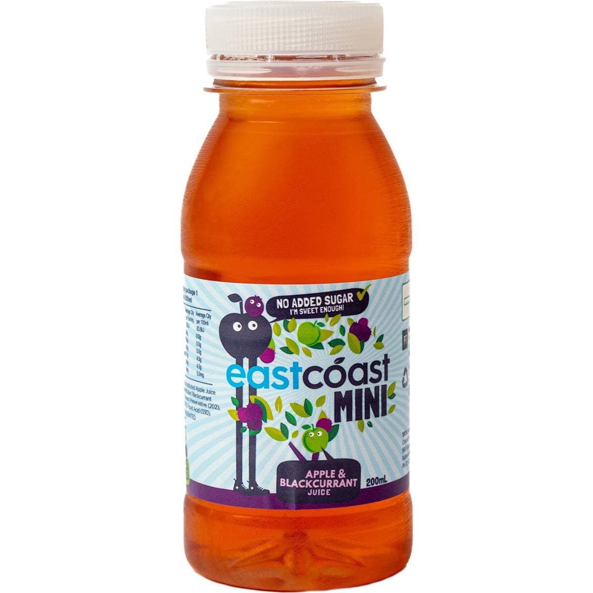 Eastcoast Mini Apple & Blackcurrant Juice 200ml Woolworths
