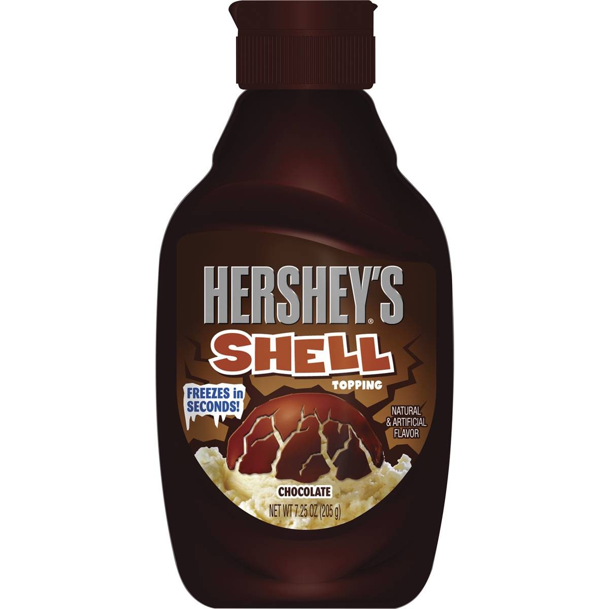 Hershey's Chocolate Shell Topping 205g Woolworths