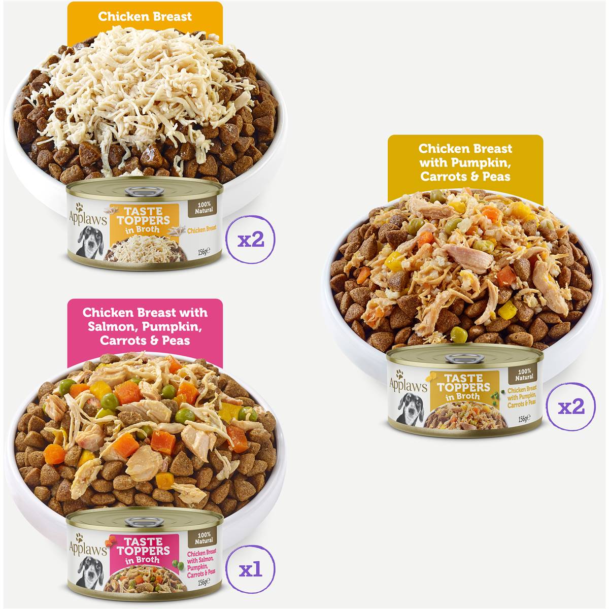 Applaws Taste Toppers Chicken Selection In Broth 5 Pack Woolworths applaws-dog-taste-toppers-beef-with-lamb-in-stew-156gr-healthy-pets