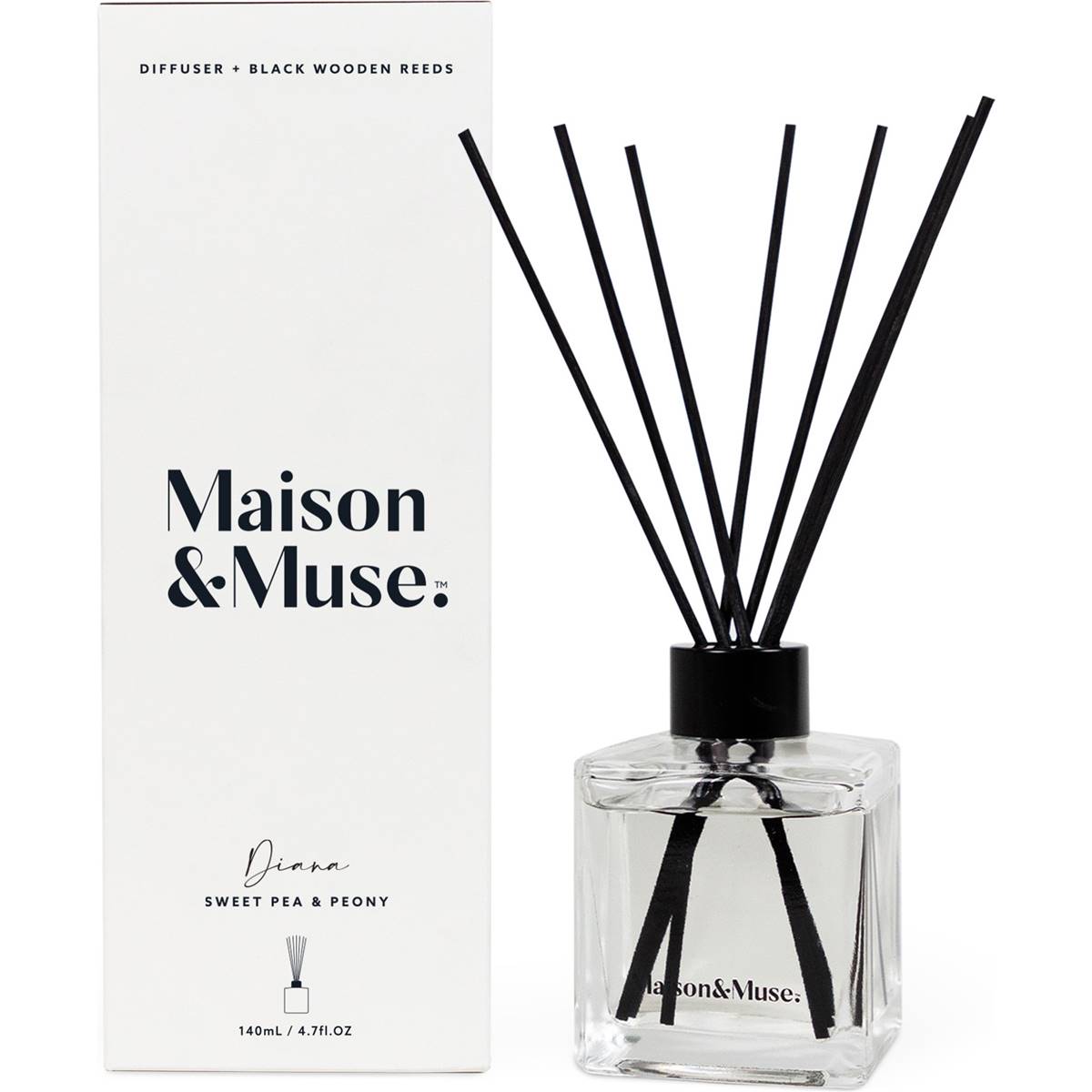 Maison & Muse Diana Reed Diffuser Sweet Pea & Peony