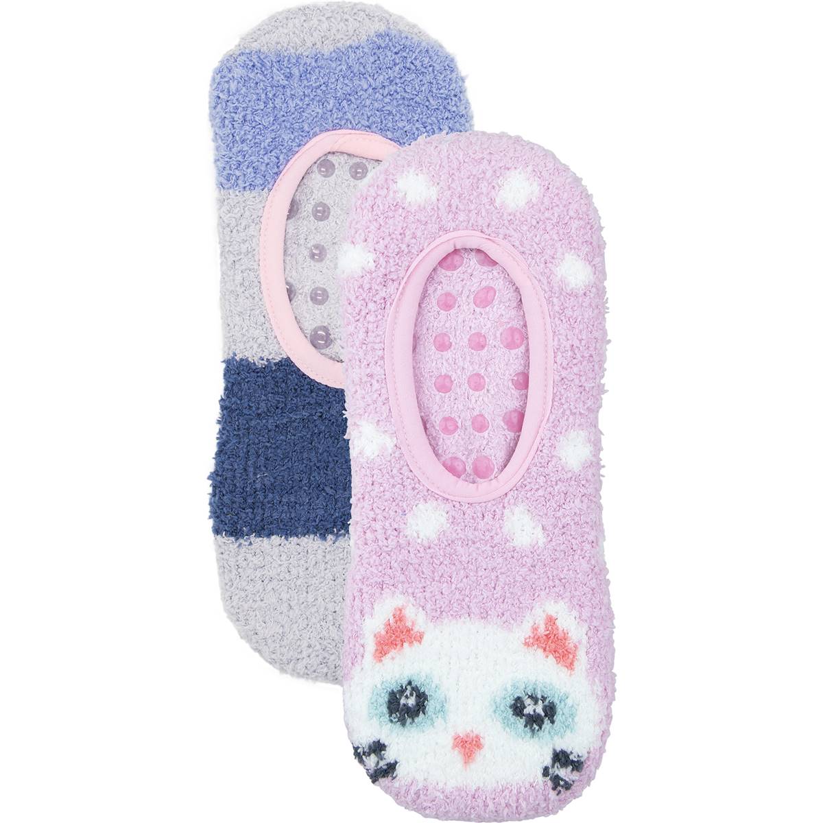 Underworks Ladies Cosies Grip Sole Socks Cat Size 58 Each Woolworths